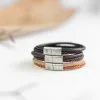 Steel & Barnett Silver Denby Leather Bracelet -Cheap Swim Sales Store 07b8da259676a152ebfb2067a06d7260dacb401e497b27f2808fa099a2e35a06
