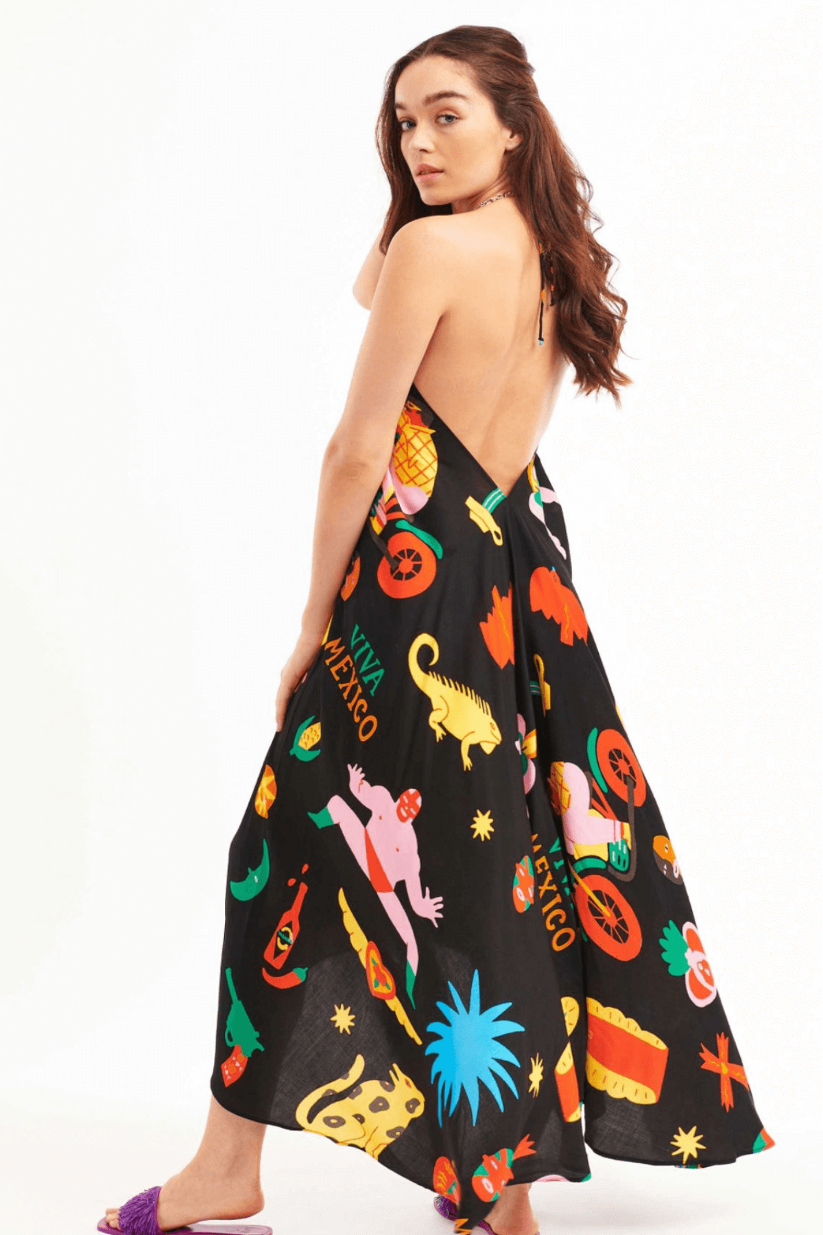 Wild Paris Voila Mexico Noir Dress 4 Wild Paris Voila Mexico Noir Dress - Image 2