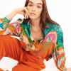 Wild Paris Vacanze Orange Bonaventure Silk Blouse -Cheap Swim Sales Store 1 aa44909a 2966 47e6 987c 9d308567b064