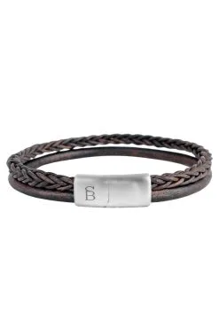 Steel & Barnett Silver Denby Leather Bracelet -Cheap Swim Sales Store 593fd54ec78c04ac108f3128c84d006bafeb2b5b34b7ffdd71b1ceeef35ceeab