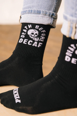 Pyknic Death Before Decaf Socks