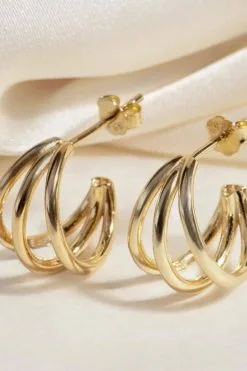 Maive Selena Semi Hoops