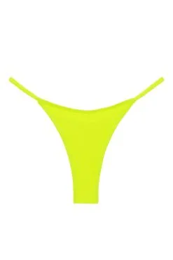 Montce Citron Micro Rib Celeste Bikini Bottom