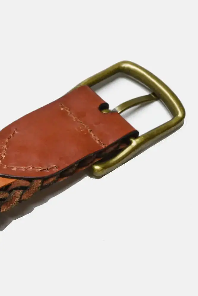 Curated Basics Woven Leather Belt 4 Curated Basics Woven Leather Belt - Image 2