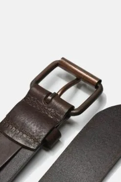 Curated Basics Copper Buckle Leather Belt
