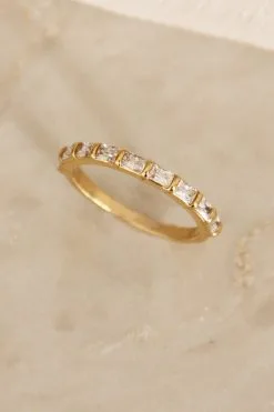 Maive Baguette Semi Eternity Ring