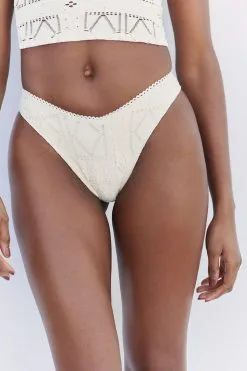 Frankies Bikinis Enzo Patchwork Bottom