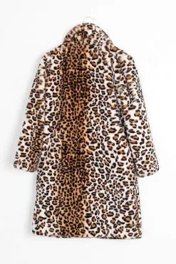 Aratta Leopard Fur Coat -Cheap Swim Sales Store Free People Clothes Kariella 3186