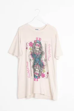 Daydreamer Grateful Dead Card T-Shirt Dress