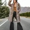 Aratta Leopard Fur Coat