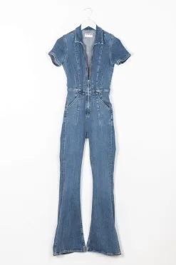 FREE PEOPLE Jayde Flare Jumpsuit -Cheap Swim Sales Store Free People Clothing Kariella 3475