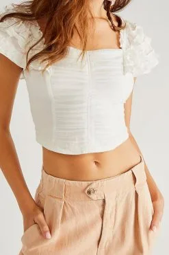 FREE PEOPLE Thank You Very Sweetly Blouse