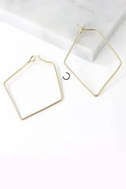 SLOANE Diamond Hoop Earrings -Cheap Swim Sales Store IMG 8135