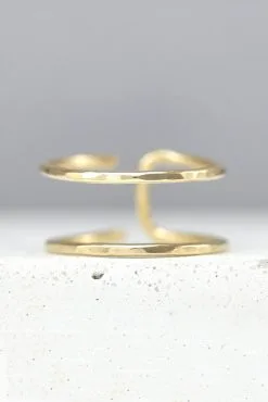 SLOANE Double Band Toe Ring