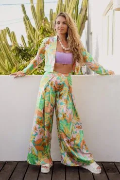 Kariella Tropical Breeze Pant -Cheap Swim Sales Store Kariella Bohemian Clothes and Swimwear 0846