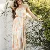 Kariella Watercolor Sensation Maxi -Cheap Swim Sales Store Kariella Boutique Ojai California 6444
