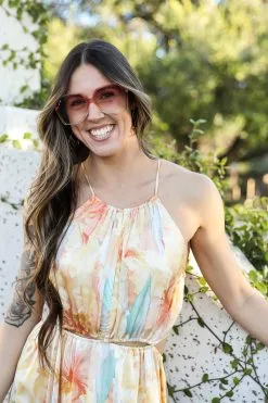 Kariella Watercolor Sensation Maxi -Cheap Swim Sales Store Kariella Boutique Ojai California 6472
