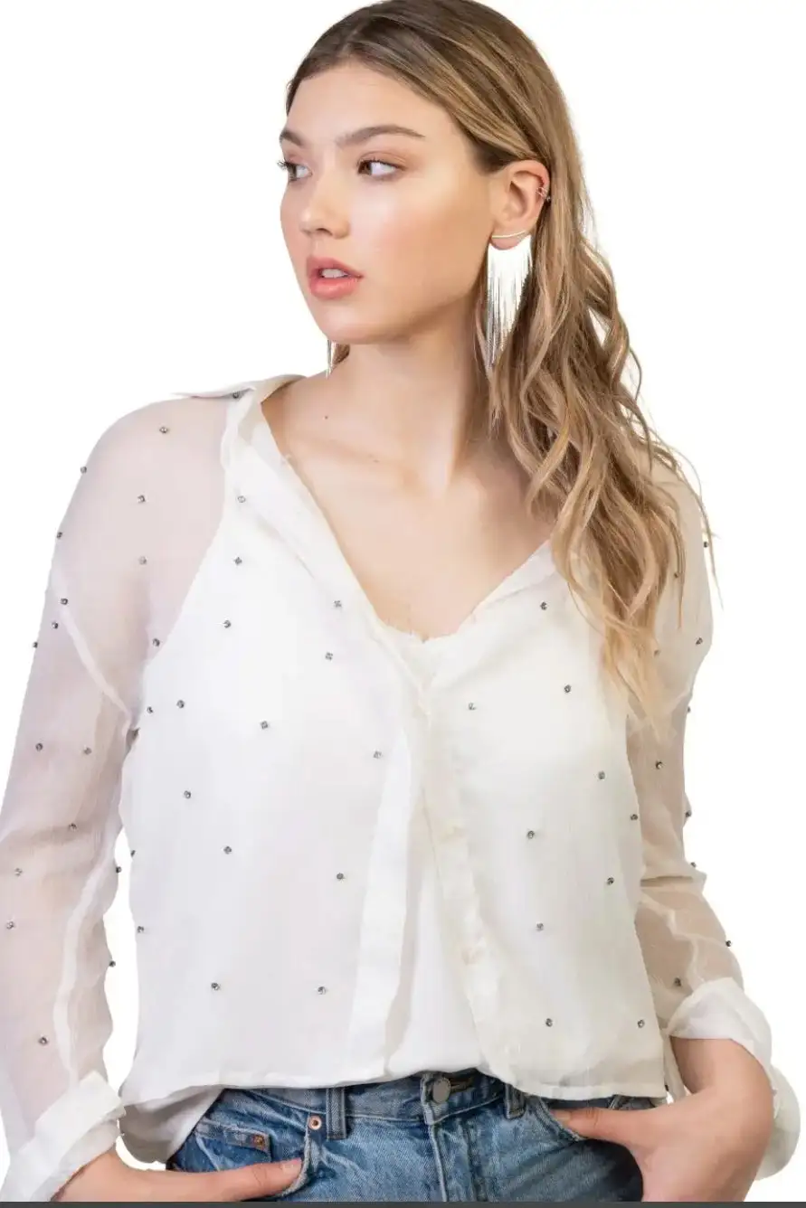 House12 Silver Fringe Earrings 4 House12 Silver Fringe Earrings - Image 2