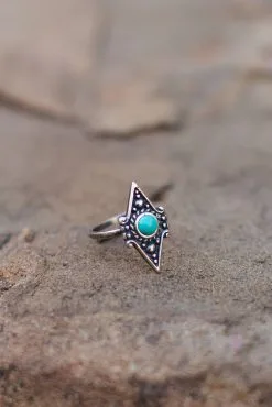 Sowell Jewelry Akule Turquoise Ring