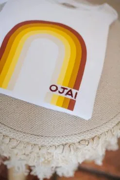 Amara X Kariella Ojai Rainbow Boyfriend Tee -Cheap Swim Sales Store Kariella Bohemian Boutique 9823