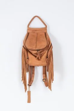 Cut N' Paste Blake Fringed Backpack -Cheap Swim Sales Store Kariella Bohemian Boutique Ojai 1644