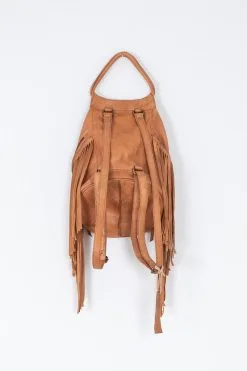 Cut N' Paste Blake Fringed Backpack -Cheap Swim Sales Store Kariella Bohemian Boutique Ojai 1645
