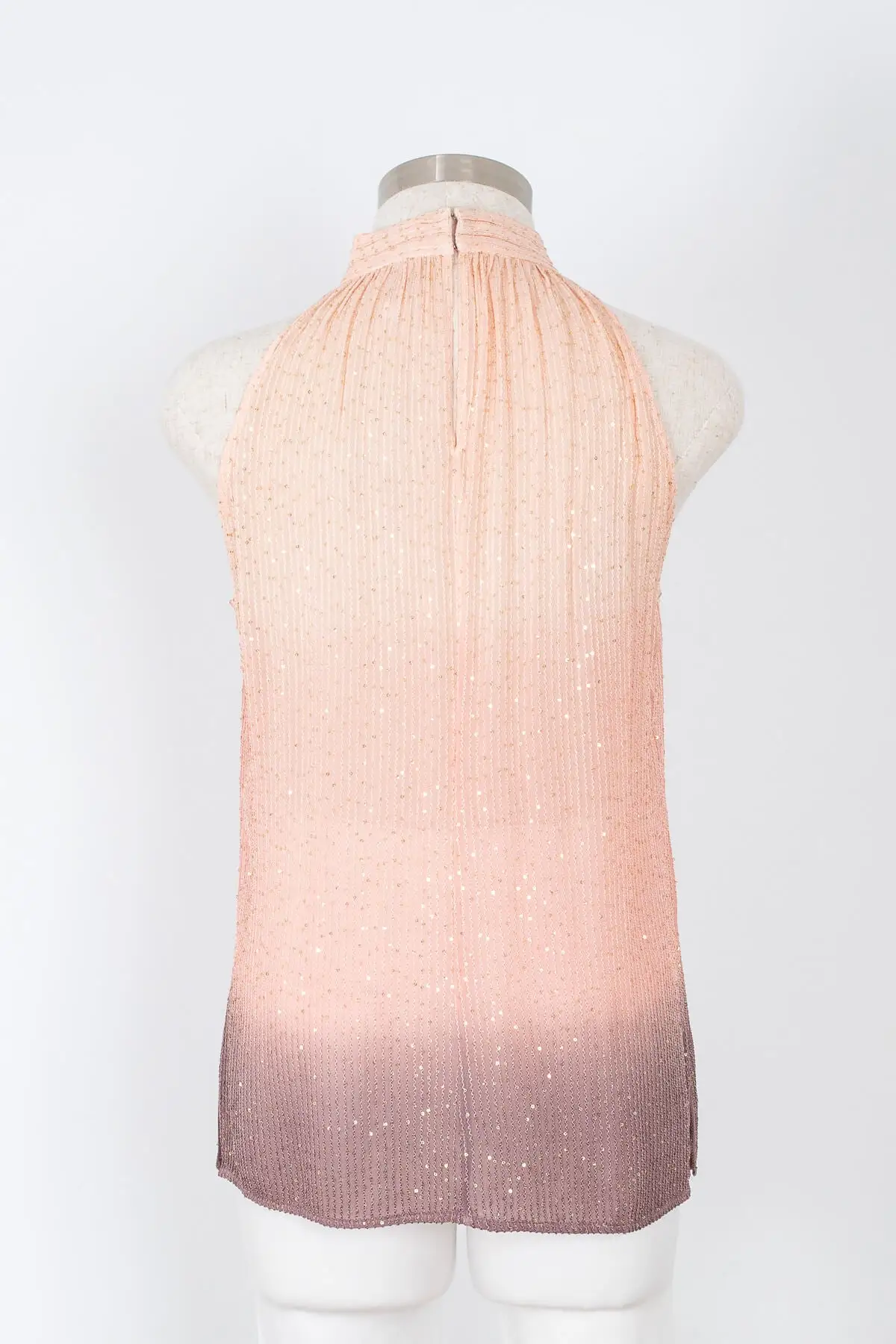 Flora Bella Sequin Crepe Dip Dye Halter Top 7 Flora Bella Sequin Crepe Dip Dye Halter Top - Image 5