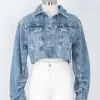 FREE PEOPLE Ollie Femme Trucker Jacket -Cheap Swim Sales Store Kariella Bohemian Boutique Ojai 1909
