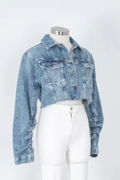 FREE PEOPLE Ollie Femme Trucker Jacket -Cheap Swim Sales Store Kariella Bohemian Boutique Ojai 1910