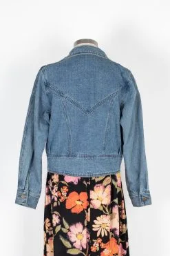 Kariella Debbie Denim Jacket -Cheap Swim Sales Store Kariella Bohemian Boutique Ojai 2430