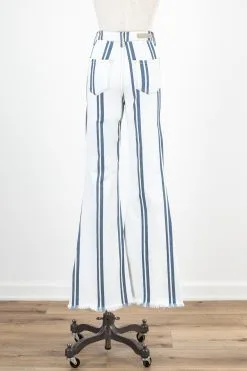 Cello Earn Your Stripes Flares -Cheap Swim Sales Store Kariella Bohemian Boutique Ojai 2618