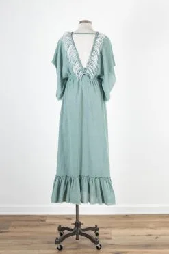 Z & L Europe Mardi Gras Maxi Dress -Cheap Swim Sales Store Kariella Bohemian Boutique Ojai 2684