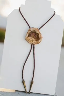 For Eclectic Souls Petrified Wood Bolo
