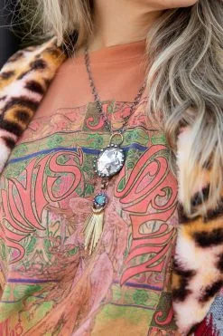 Mikal Winn Crystal Turq Necklace