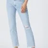 Mavi Viola Straight Leg Jean -Cheap Swim Sales Store Mavi Viola Straight Leg Jean Ripped Blue 6959