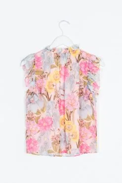 Kariella Alice Flutter Blouse 7 Kariella Alice Flutter Blouse -Cheap Swim Sales Store Ojai Womens Clothing Boutique Kariella 3507