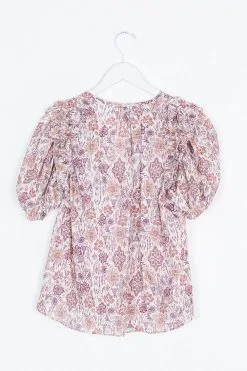 Kariella Ramblin Puff Sleeve Top -Cheap Swim Sales Store Ojai Womens Clothing Boutique Kariella 3512