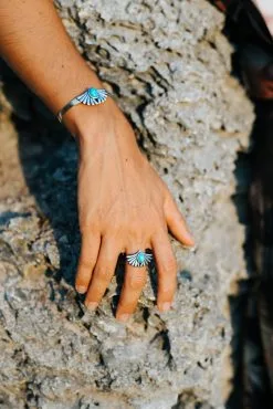 Sowell Jewelry Prayer Turquoise Ring