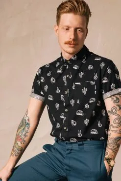 Pyknic No Problemo Button Up