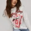Daydreamer Rolling Stones Band Lick Long Sleeve -Cheap Swim Sales Store Rolling Stones Band Lick Longsleeve Tee