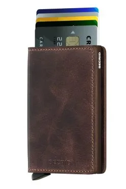 Secrid Slim Wallet -Cheap Swim Sales Store S vintage chocolate Front Cards 79ecec95 0dda 4dc3 b186 6c7f505dbbe0