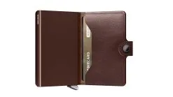 Secrid Premium Mini Wallet -Cheap Swim Sales Store Secrid Premium Miniwallet Dusk Dark Brown Semi Open