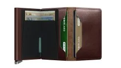 Secrid Premium Slim Wallet -Cheap Swim Sales Store Secrid Premium Slimwallet Dusk Dark Brown Open