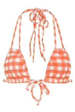 Montce Shrimp Gingham Euro Bow Bikini Top 9 Montce Shrimp Gingham Euro Bow Bikini Top -Cheap Swim Sales Store ShrimpGingham EuroBowBikiniTop ProductImage FrontView 1000x d920004f 462a 4eaf b169 543a3f632c4b