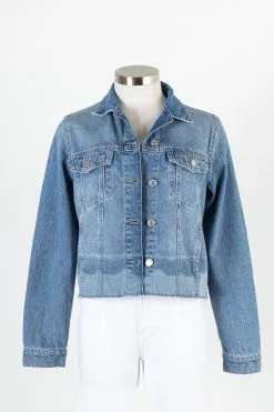Mavi Sienna Mid Denim Jacket -Cheap Swim Sales Store Sienna mid denim jacket kariella 1