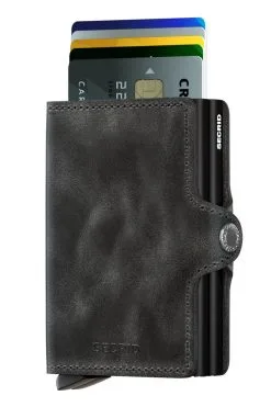 Secrid Twin Wallet -Cheap Swim Sales Store T vintage black Front Cards