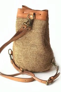 Made By Minga Transito Backpack -Cheap Swim Sales Store Transito Mini Backpack Tan Back