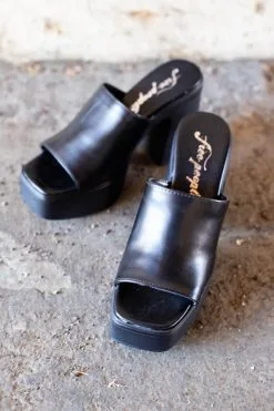 FREE PEOPLE Zoe Platform Slides -Cheap Swim Sales Store Womens Bohemian Clothes Kariella 3255