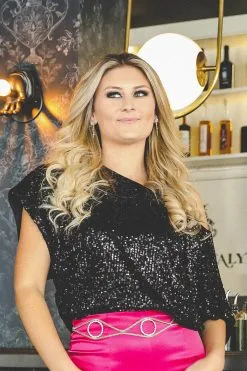 Kariella Glitz And Glam Top -Cheap Swim Sales Store Womens Holiday Outfits 4995