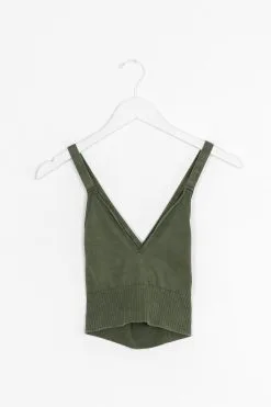 FREE PEOPLE Good Karma Crop Top -Cheap Swim Sales Store Womens bohemain clothes kariella 2992